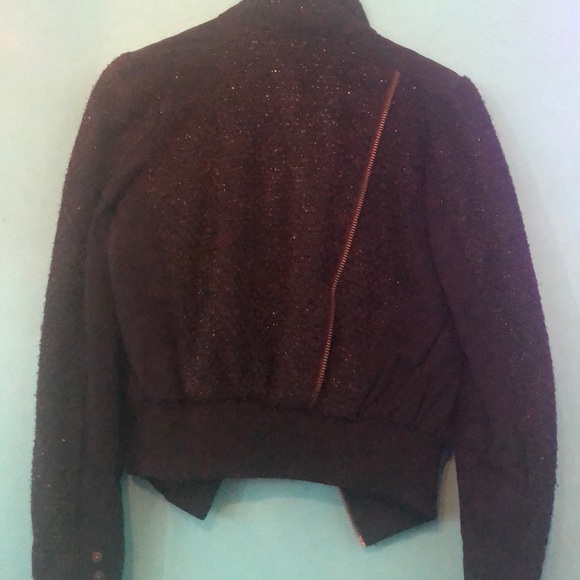 Polyester/wool jacket - Picture 4 of 5